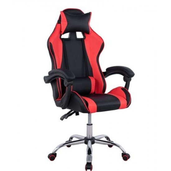 ΠΟΛΥΘΡΟΝΑ GAMING HM1145.01 ΜΑΥΡΗ-KOKKINH 65Χ63Χ124 ΕΚ